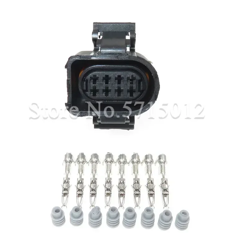1.5mm 8 Hole 3A0973714 Waterproof Car Auto Throttle Plug Female Electrical Socket 3A0 973 714 For VW Audi