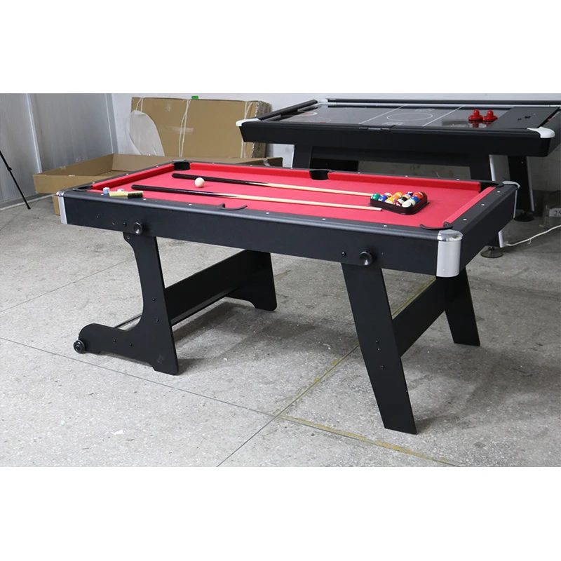 

3in 1 Fold Leg Game Pool Tennis Foldable Stand Leg Table
