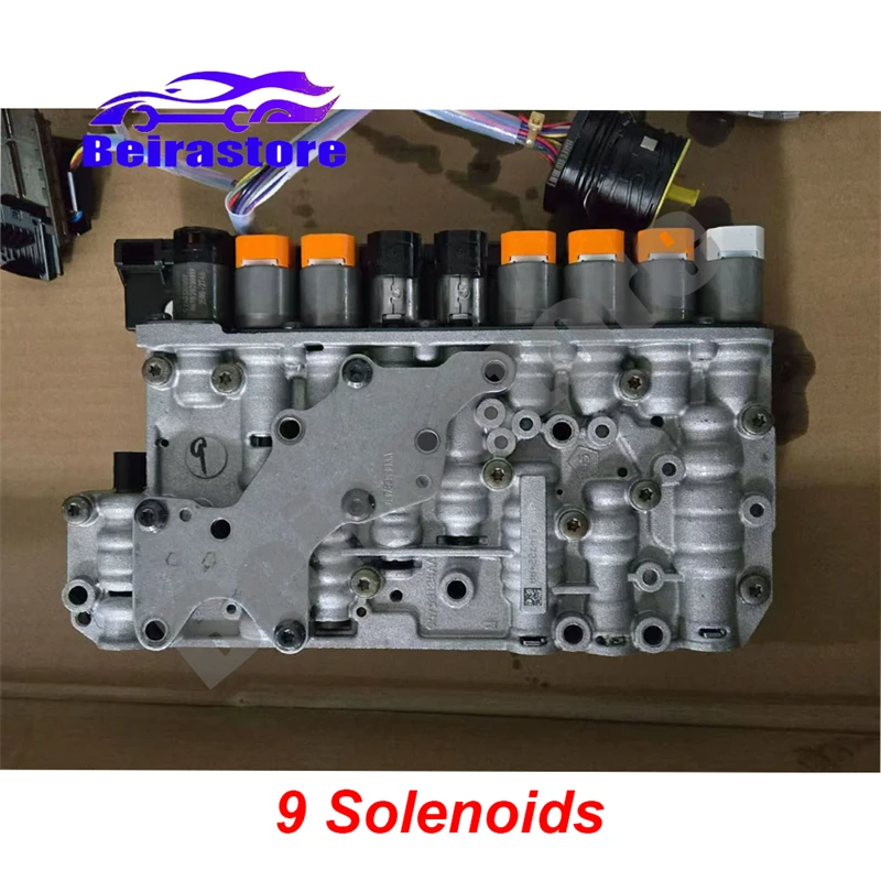 Genuine 9HP48 ZF9HP48 948TE Transmission Valve Body 9 Solenoid 10 Solenoid For Jeep Land Rover Discovery Sport Honda 04753134AA