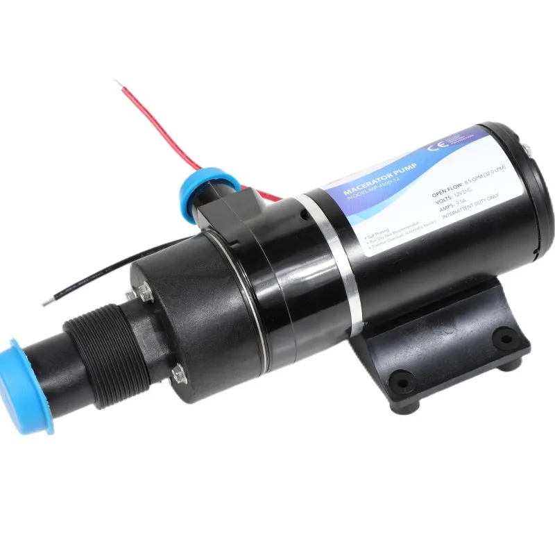 Mp4500 Cutting-Style Electric Sewage Pump Miniature Water Extractor Marine Tools RV Farm Irrigation Pump