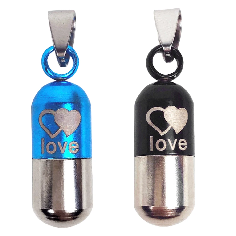 

Identity Plate for Dogs Collar Hanging Pendant Address Storage Bottle Anti Lost Durable Lightweight Pet Supplies