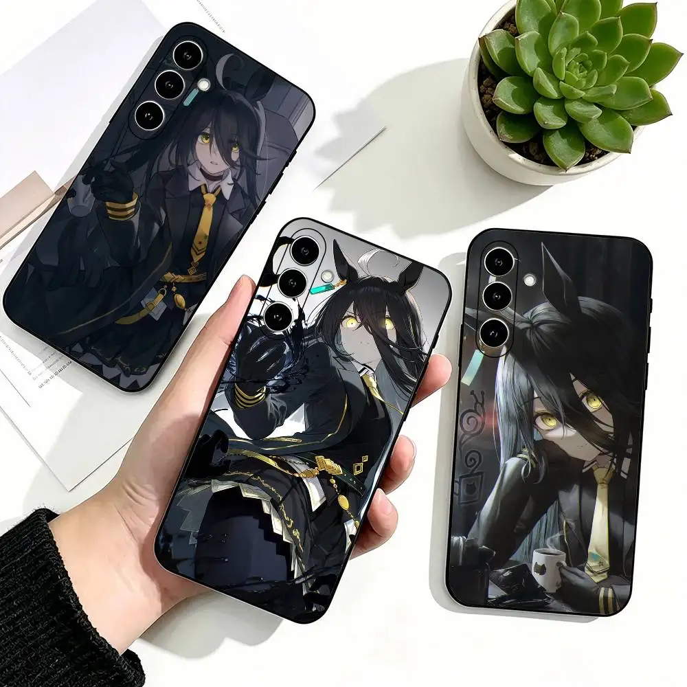 Umamusume Manhattan Cafe Phone Case Silicone Soft For Samsung Galaxy A73,A72,A71,A70,A53,A52,A51