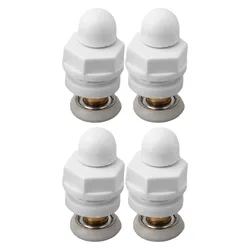 4x Shower Door Rollers 19/23/25/27/29mm Durable Rooms Cabins Pulley Shower Room Roller Runners Wheels For 4-8mm Glass Doors