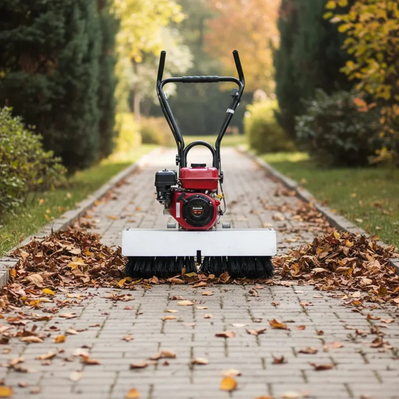 

Birui Artificial Turf Lawn Sweeper Type Engine High Productivity Brushing And Cleaning Machine 19Kg For Agriculture