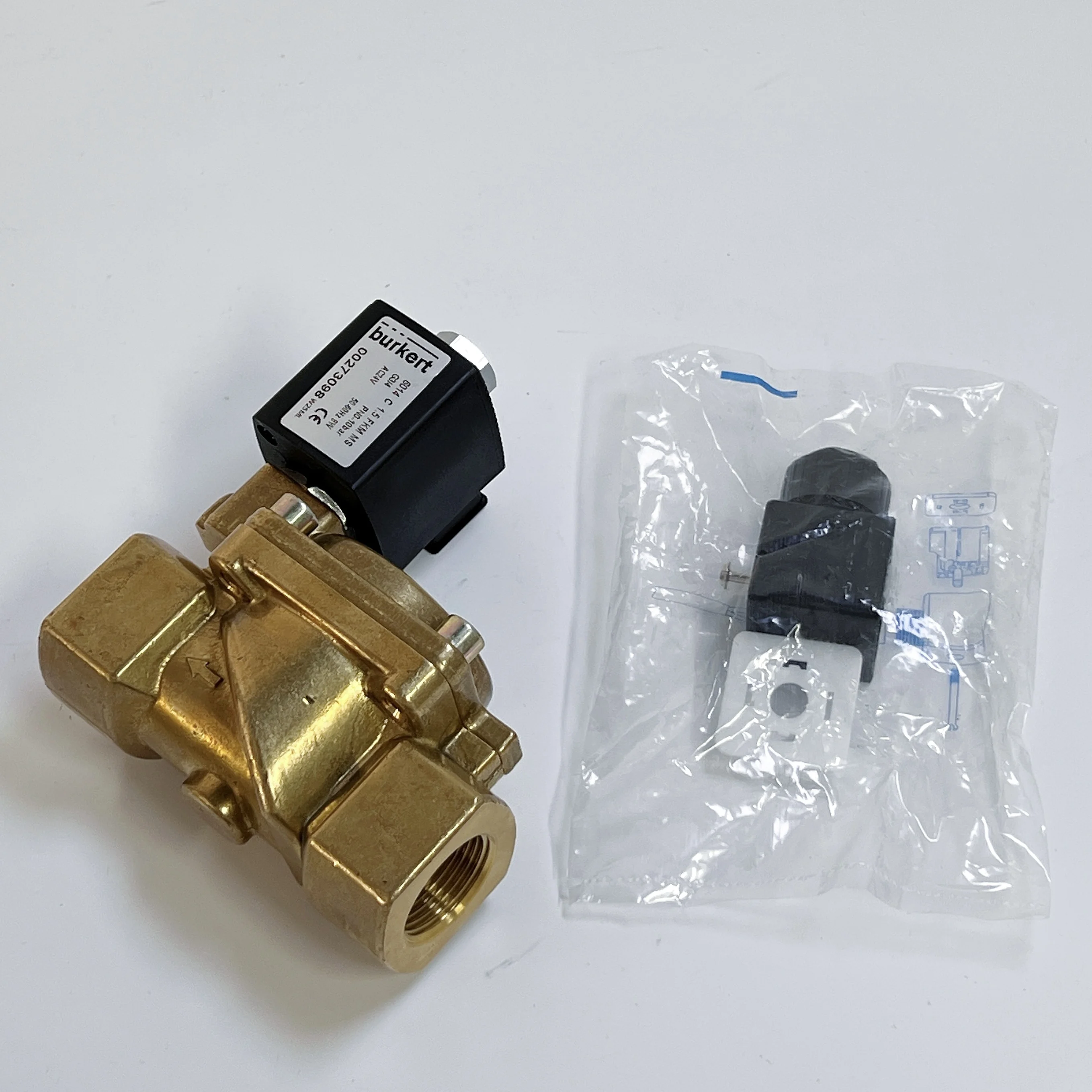 

Atlas Copco 1089064114 Vent Solenoid Metal Valve Industrial Compressor Part for New Used Air Compressors