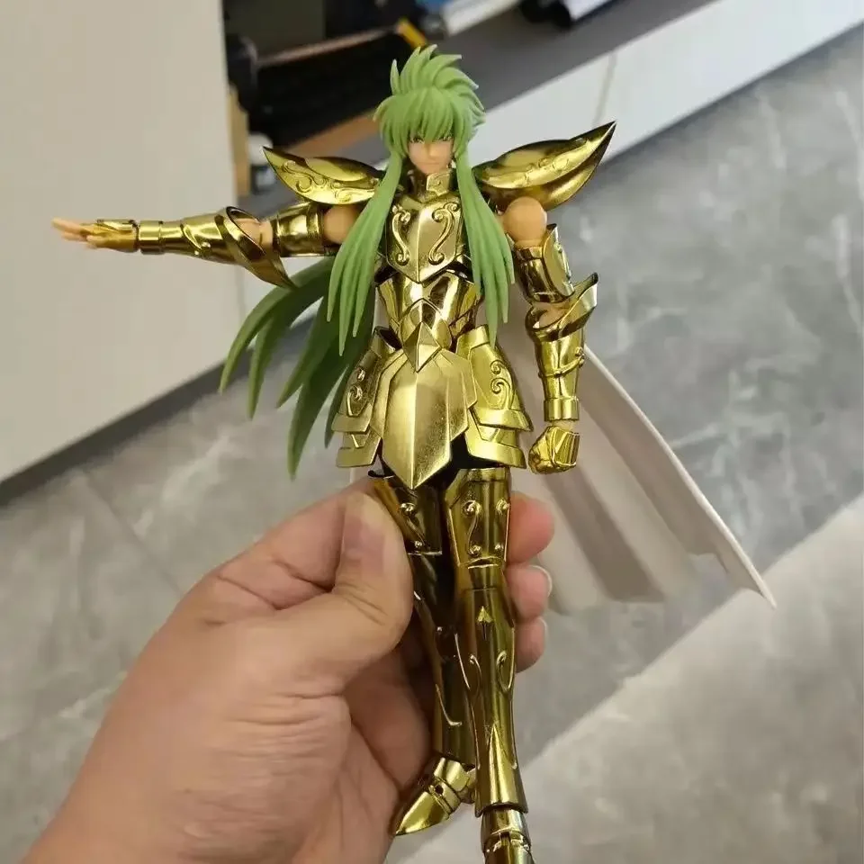 ShineTime/ST Model Saint Seiya Myth Cloth EX Aquarius Degel Gold Lost Canvas/LC Knights of The Zodiac Action Figure in Stock