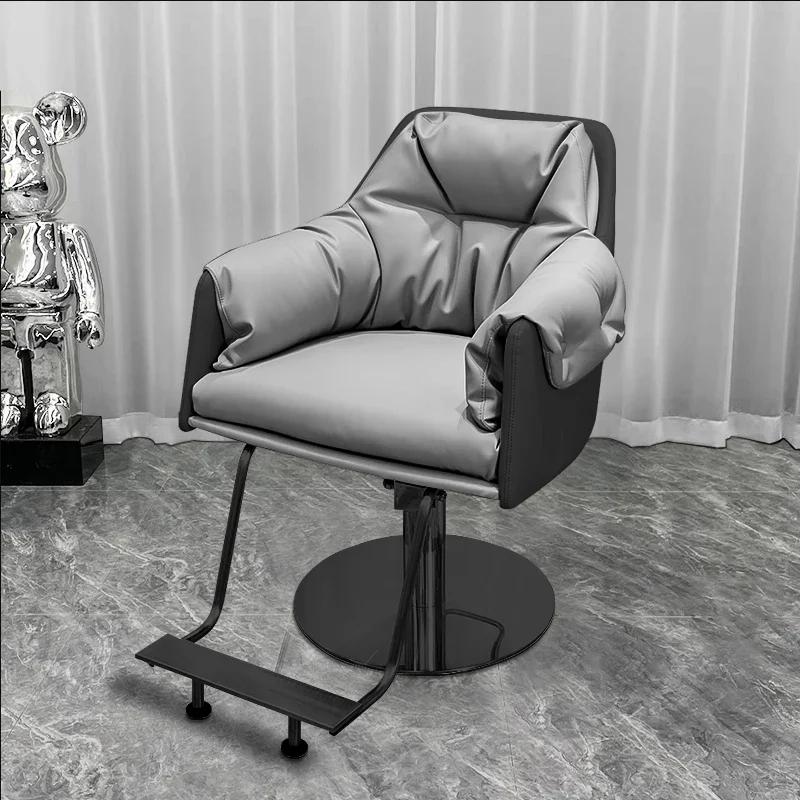 

Barbershop Vanity Chair Tattoo Ergonomic High Massage Nail Salon Beauty Chair Beauty Swivel Chaise Coiffeuse Salon Furniture