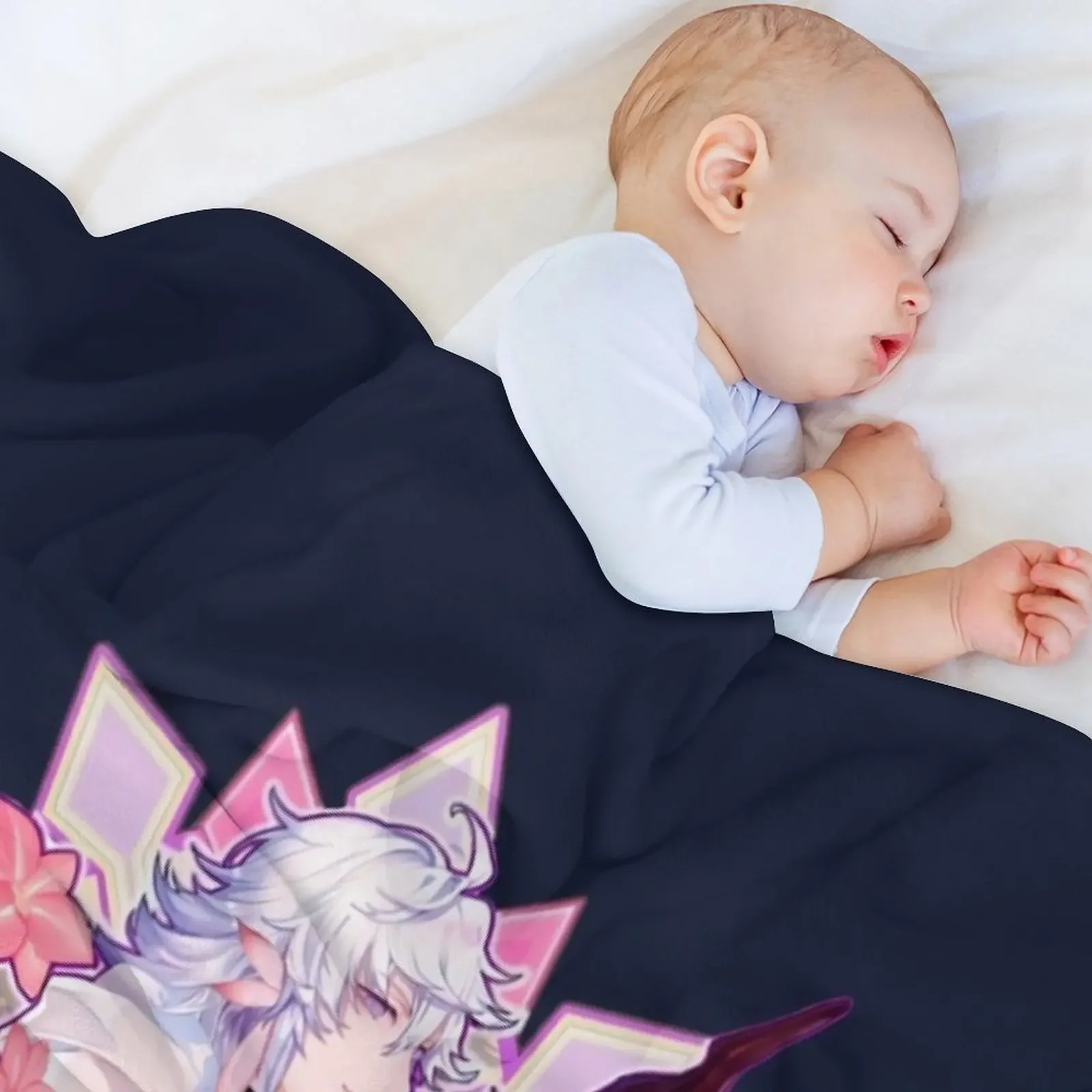 Fate grand order Merlin Mage of Flowers Throw Blanket Decorative Sofas Beach Sofa Plaid Blankets