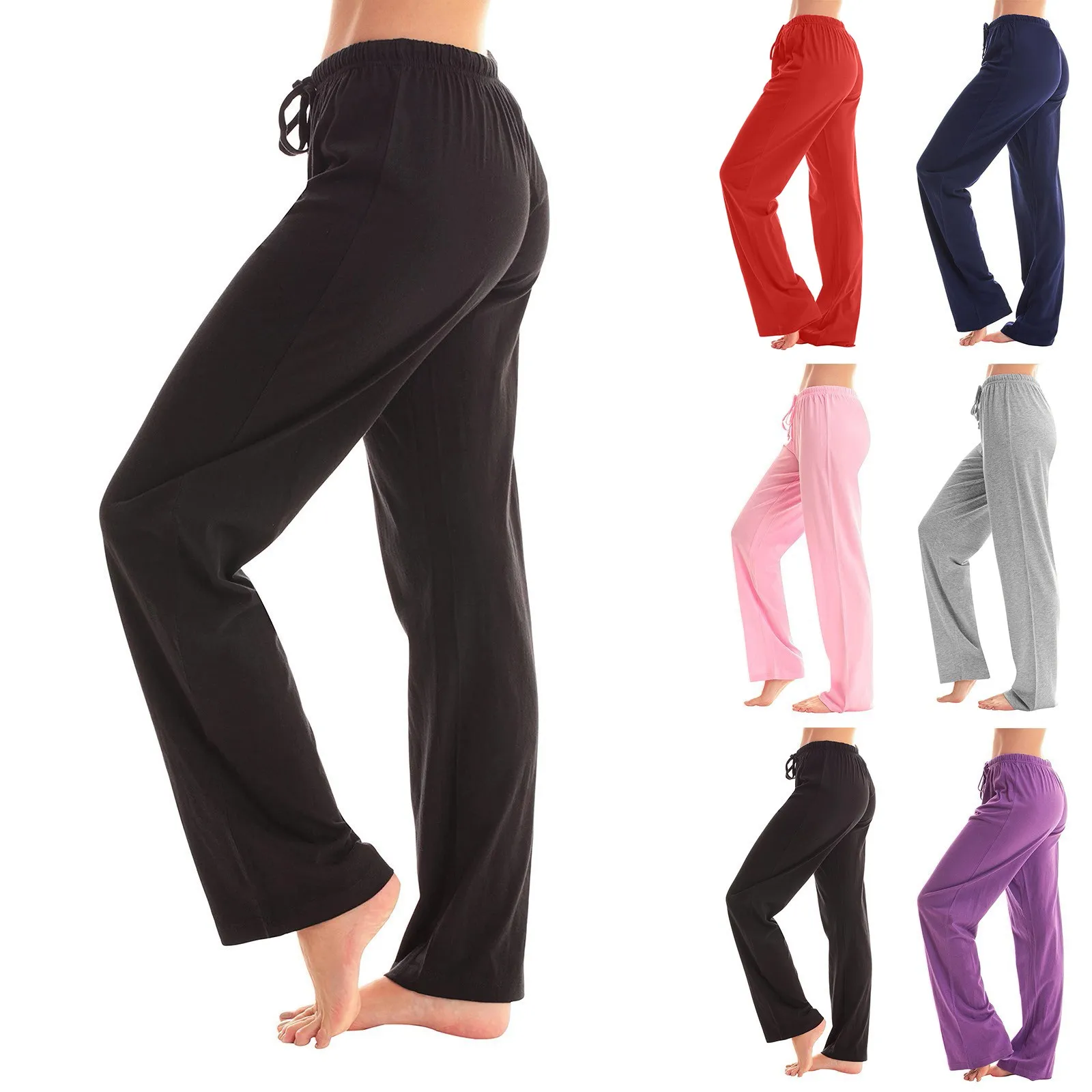 

Women Autumn Winter Soild Color Pants Full Length Long Trousers Sports Pants Pants for Women Women’s Pants Women’s Pants 2024