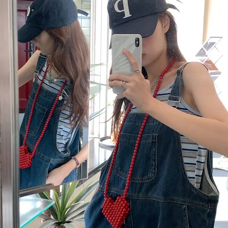 

Rompers Women Contrasting Japanese Embroidered Yellows Student Reducing Preppy Chic College Comfy Drape Garment Vertical Mori