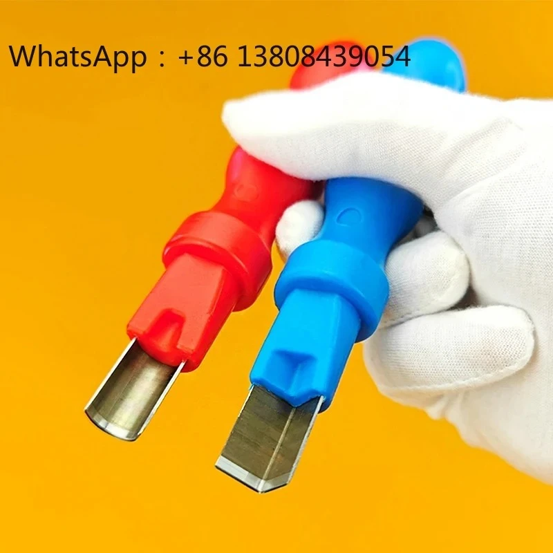 

Split Silicone Strip Cutting Tool Right Round Right Angle Arc Cutter Hand Tool Carving Knife Accessories Tool