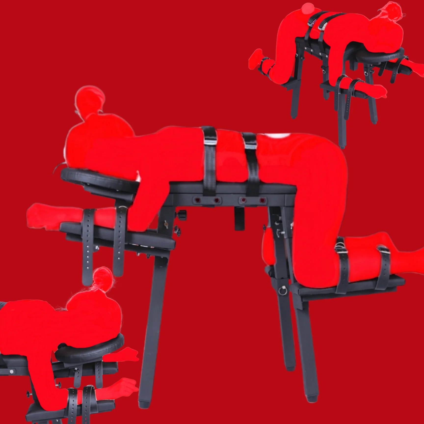 Adjustable Adult BDSM Training Props Furniture Sexual Love Sex Chair Leg-Splitting Chair for Enhanced Intimacy Pleasure Games