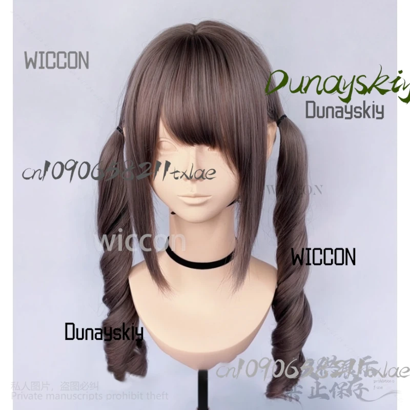 أنيمي Nyashka كوس اليابانية جيراي كي الفتيات تأثيري شعر مستعار اصطناعي لوليتا جميل الحلو Y2K عناقيد حفلة الهالوين كوس JK أغطية الرأس