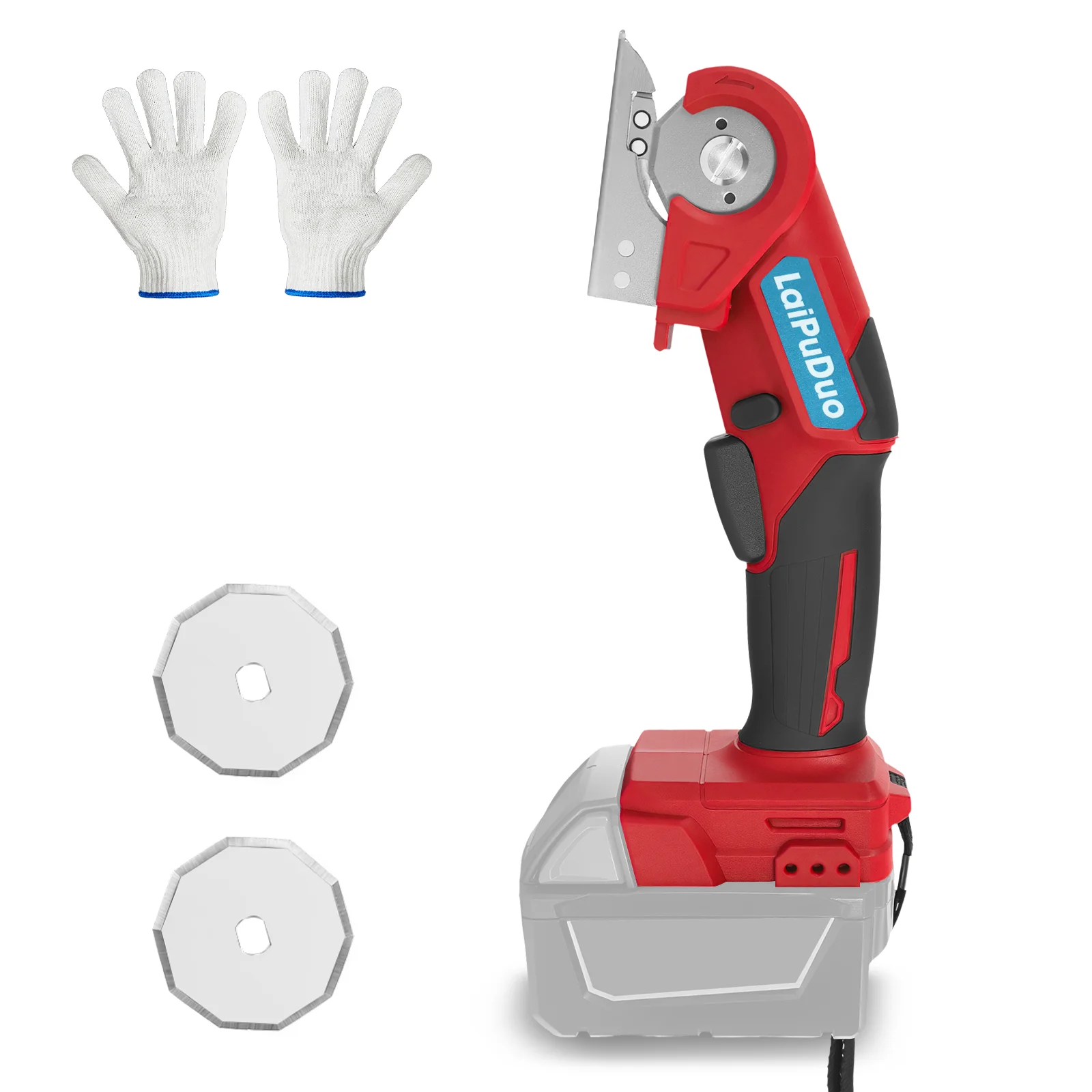 Cordless Electric Scissors 300RPM Cardboard Cutter Fabric Carpet Leather Carton DIY Cutting Tool for Milwaukee 18V Battery Pin