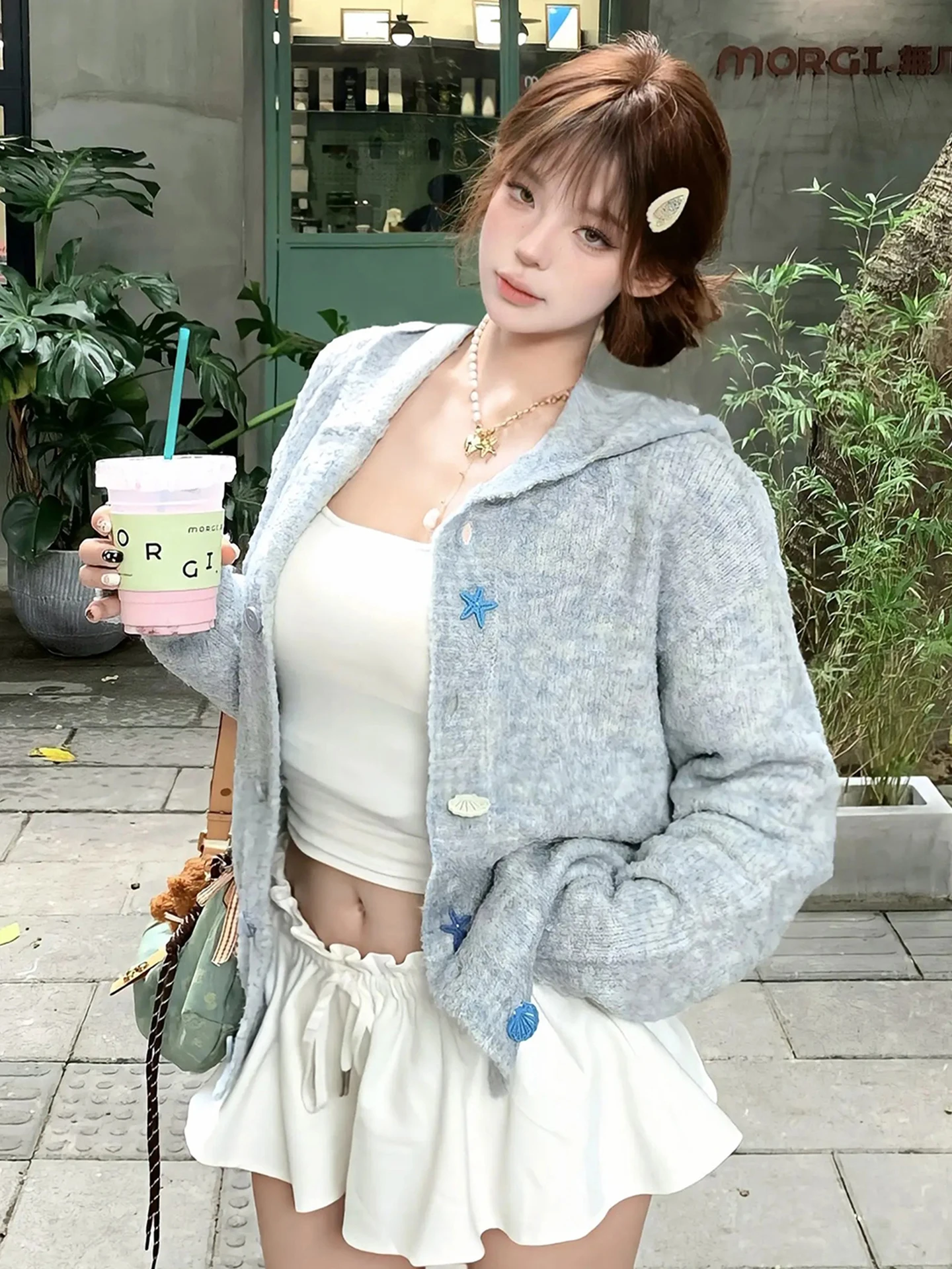 

Асимметричный вязаный свитер с пуговицами, осенний кардиган, верхняя одежда для пар, теплый уютный топ с эффектом согревания