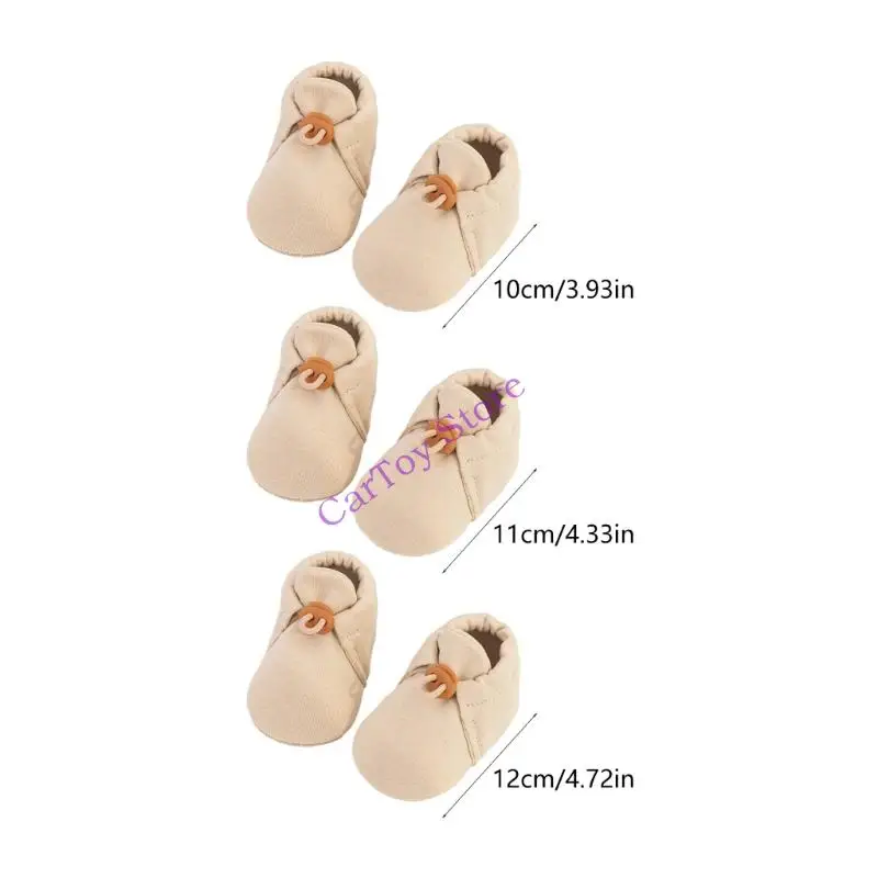 

Flexible Sole Baby Walking Shoes Non Slip Fabric Comfortable Elastic Fastener for Toddler First Steps