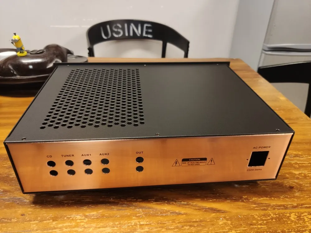 Brandneue Taxi Tube Pre-Stage Fever DIY Röhrenverstärker Pre-Stage Chassis Röhrenverstärker, Chassis