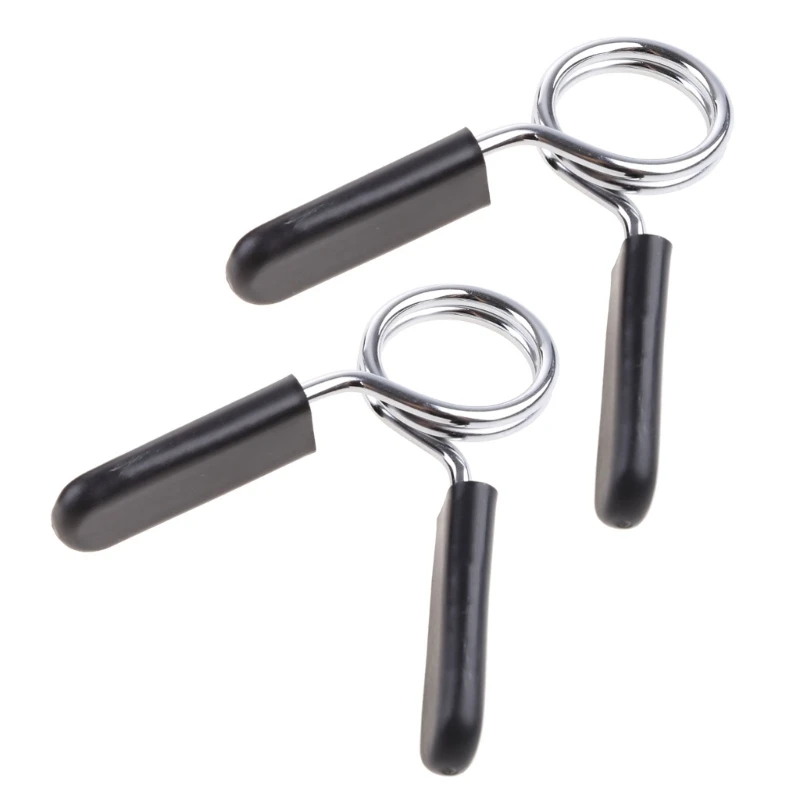 2pcs 25mm Collars Barbell Collar Lock Dumbell Clips Clamp Weight lifting Bar Gym Dumbbell Fitness Body Building