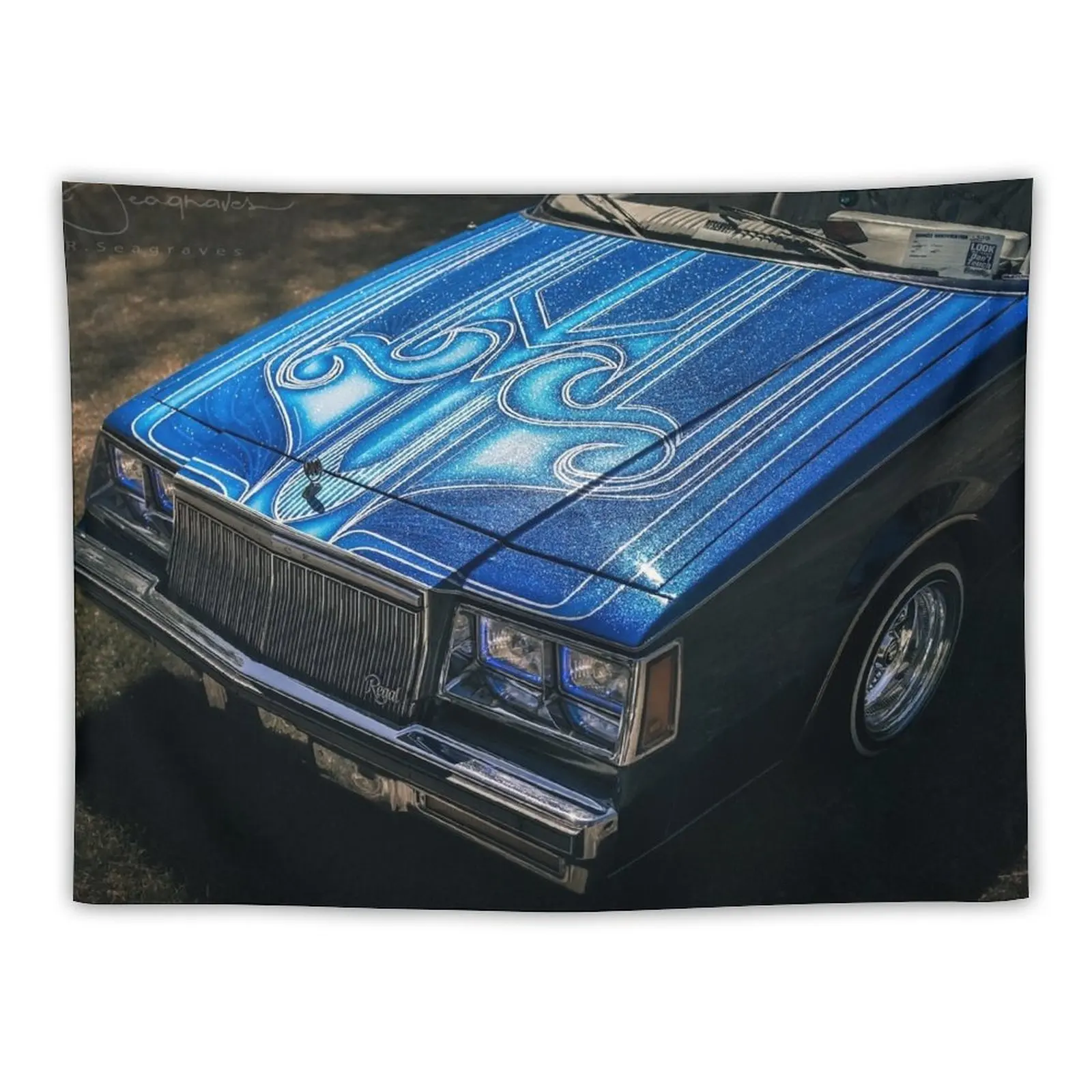 

Гобелен Lowrider, украшение для улицы, украшение для стен, Рождественское украшение