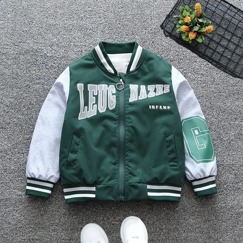 1993 Autumn Boys Jacket Teenagers Fashion Children\'s Windbreaker Coat Hooded Zipper Boys Outerwear 2-12 Years New Kids Clothes