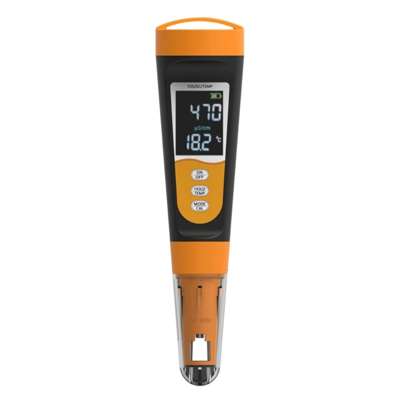 

Advanced Digital Water Tester Multifunctional Water Analyzers with Clear Display for Hydroponic Farming Water Quality