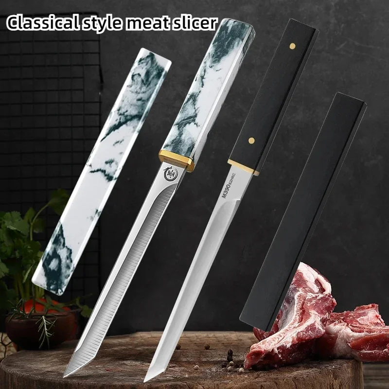 Utility Hand Forge Knife Slicing Meat Fruit Fish Knife Chef Cleaver Meat Chop Vegetable Kitchen Knives Boning Butcher Knife Tool