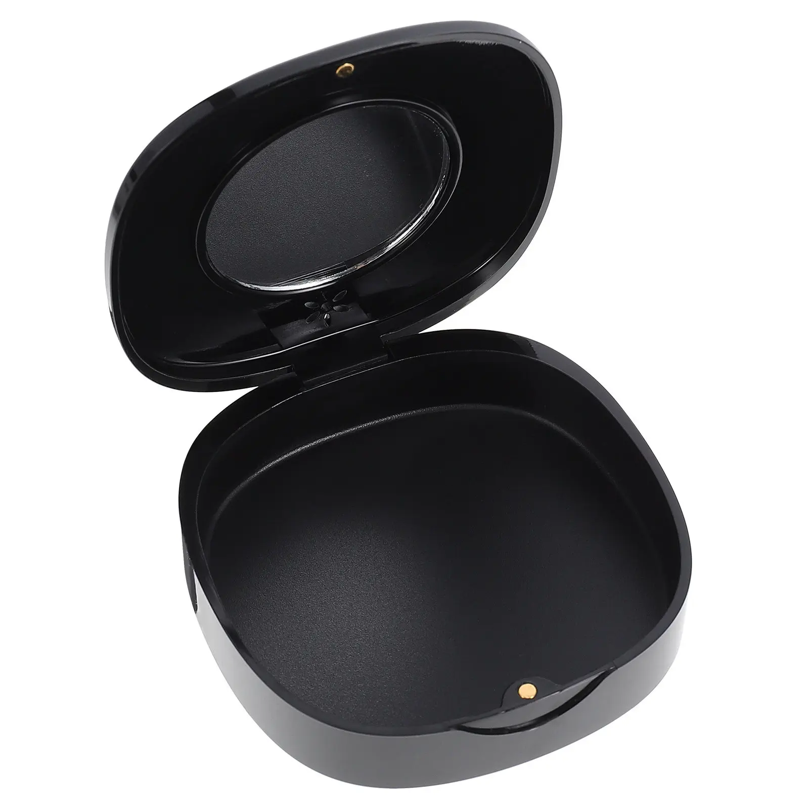 

Футляр для зубных протезов и ретейнеров, портативный контейнер для хранения, мультяшный дизайн, с зеркалом, изысканное исполнение