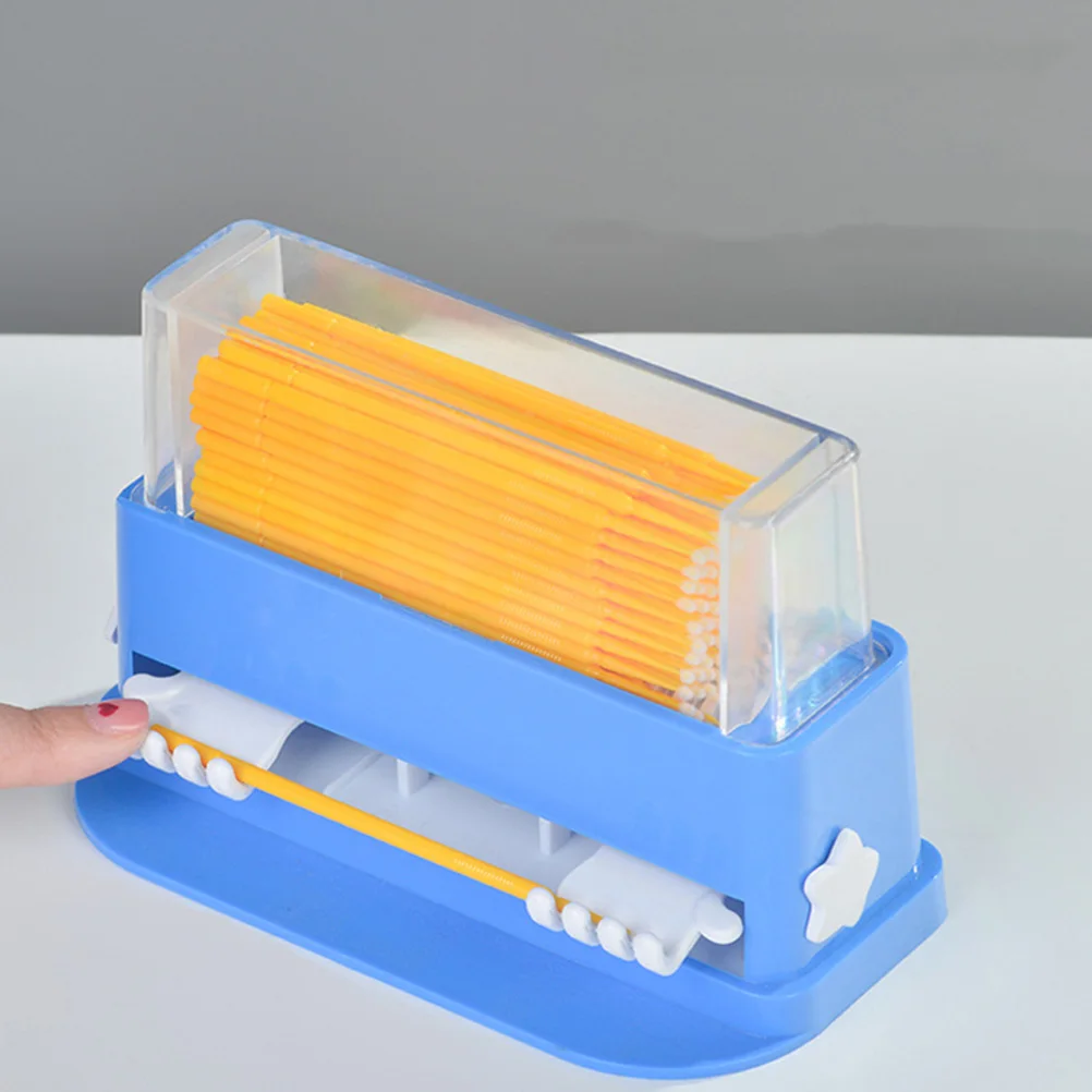

1pc Enlarged Capacity Cotton Box Pp Pressing Household Organizer Holder Container For Beauty Salon Dustproof Seal Design Storage