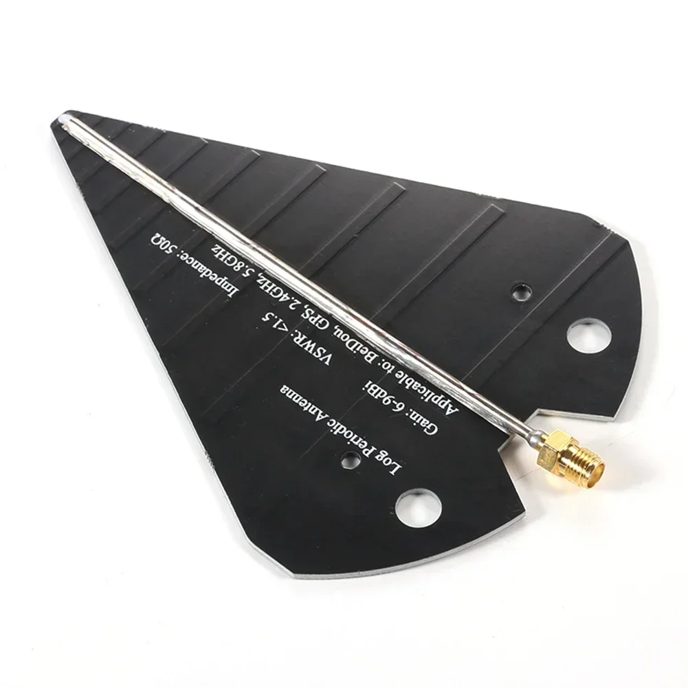 Black HT5 Mini Log Periodic Antenna Directional Antenna 1300MHz-10GHz 6-9dB Gain For Home Improvement Accessories