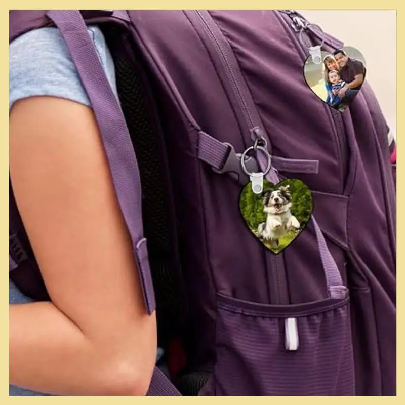 

TTKK-240 шт. сублимационные брелки в форме сердца, двухсторонние заготовки с 160 колец и зажимами, набор для рукоделия