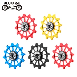 MUQZI Bike Rear Derailleur Ceramic Pulley 12T Ceramic Bearing Jockey Wheel MTB Road Bicycle Pulleys