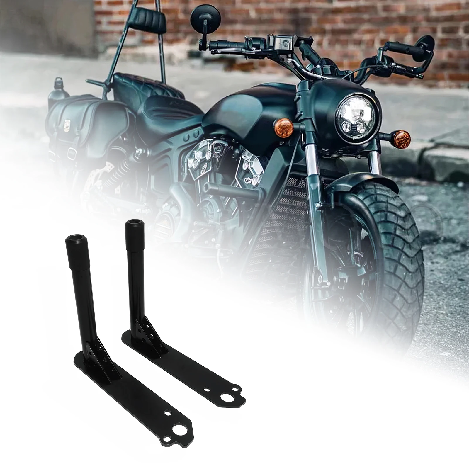 Motorcycle Rear Highway Engine Guard Crash Bar Falling Protection for Indian Scout and Scout Bobber Custom Bars