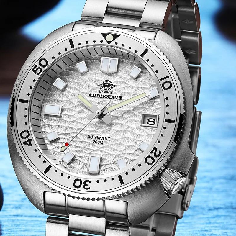 

ADDIESDIVE Hot Sale NH35A Automatic Mechanical Watch Premium Luxury 200m Dive Sapphire Luminous Mens Watches reloj hombre AD2117