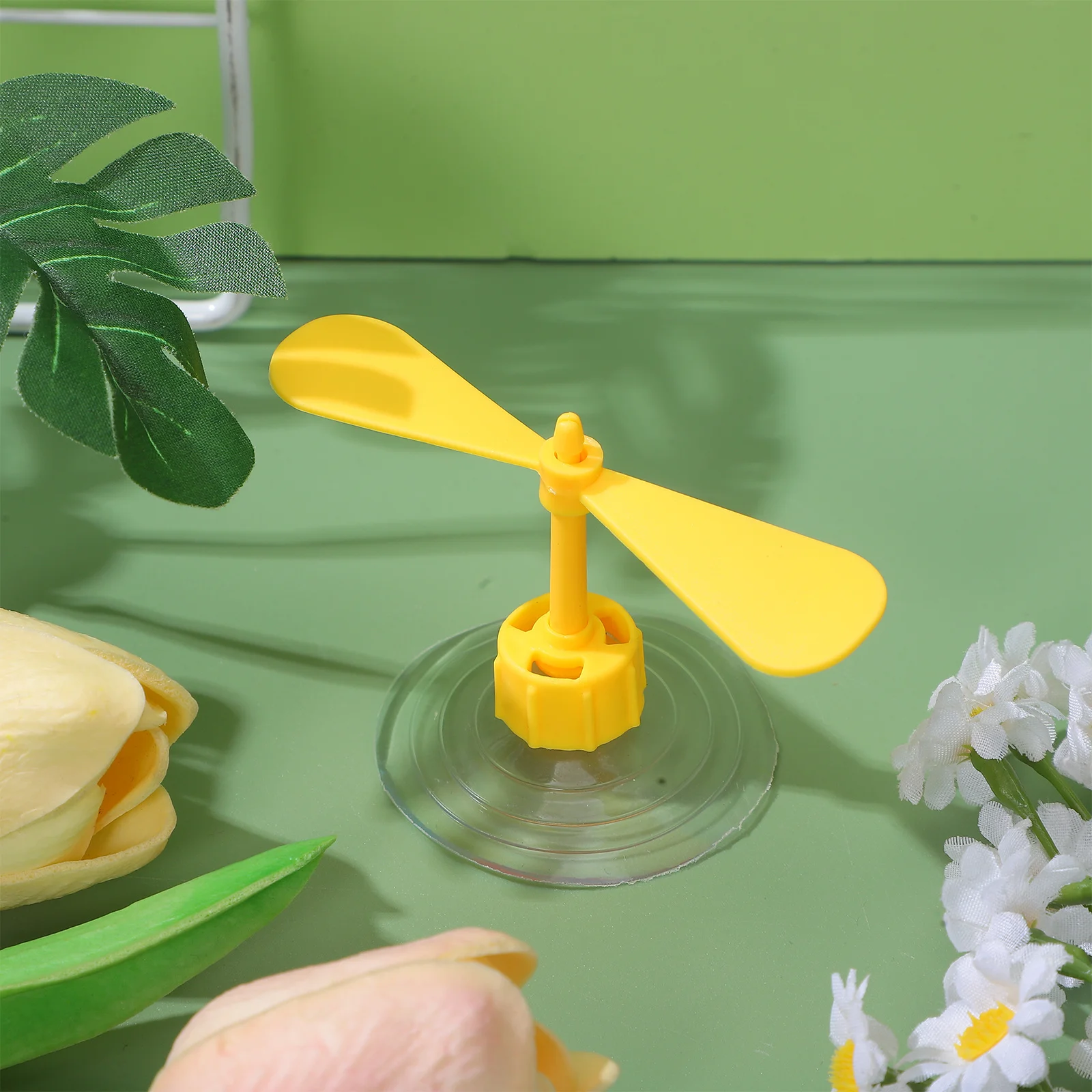 

10 шт., украшение в виде ветряной мельницы, пропеллер, стрекоза, дизайн на присоске, мотоцикл, прочный, креативный для женщин