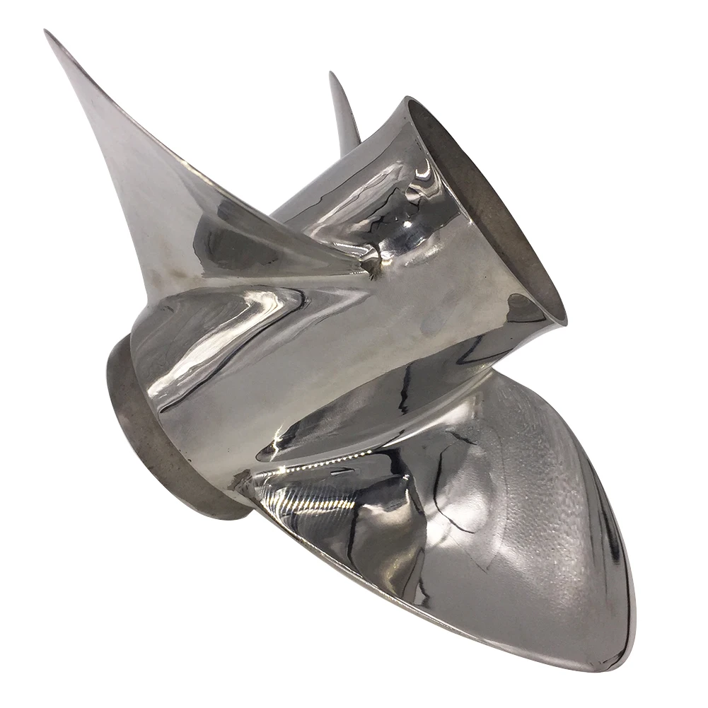 Boat Propeller 9 1/4x9 for Yamaha 9.9HP-15HP 3 Blades Stainless Steel Prop SS 8 Tooth RH OEM NO: 63V-45945-10-EL 9.25x9