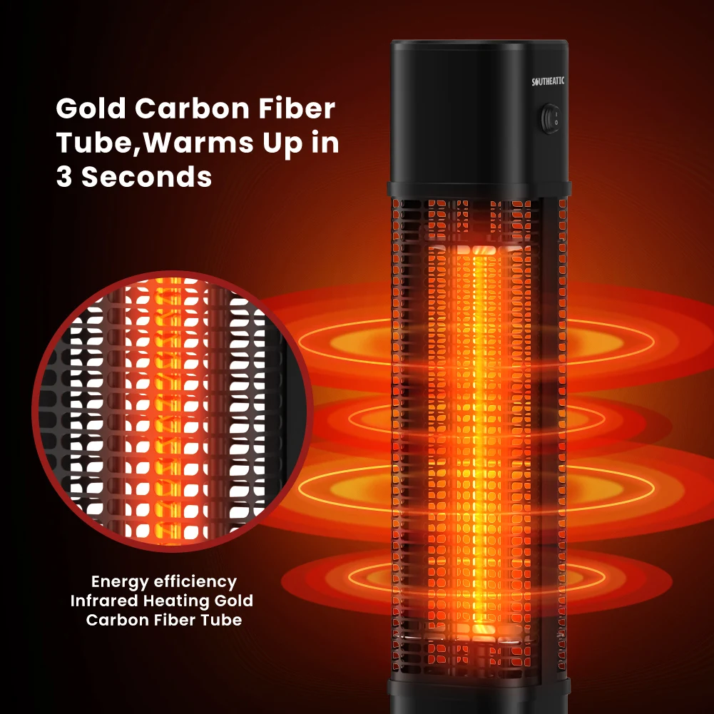Portable Infrared Electric Heater Patio Heater with