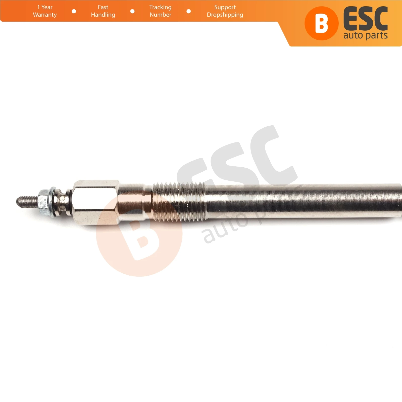 ESC Auto Parts EGP61 1 Piece Heater Glow Plugs GJ24IS, 0100226520 for Isuzu Opel Vauxhall 2.5-2.8 D Fast Shipment Made in Turkey