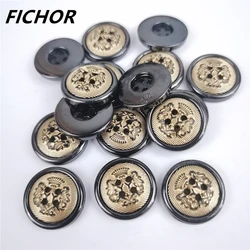 10/20pcs 18mm 4 Holes Resin Buttons For Clothing Coat Sweater Suit Cardigan Sewing Accessories Vintage Decorations Wholesale