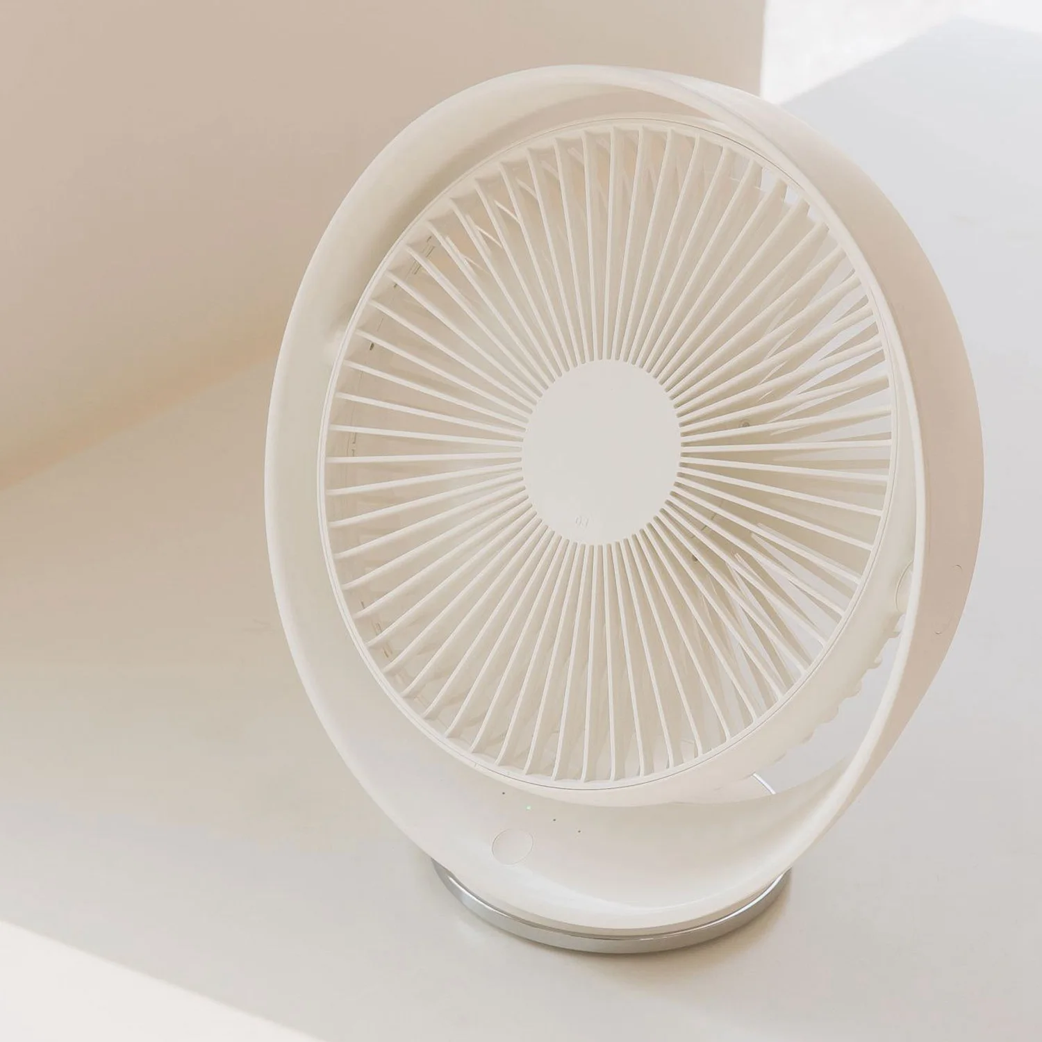 GOB-oElectric Fan USB Autumn Leaf Fan 2000MAh مروحة مكتب قابلة للشحن للمكتب،