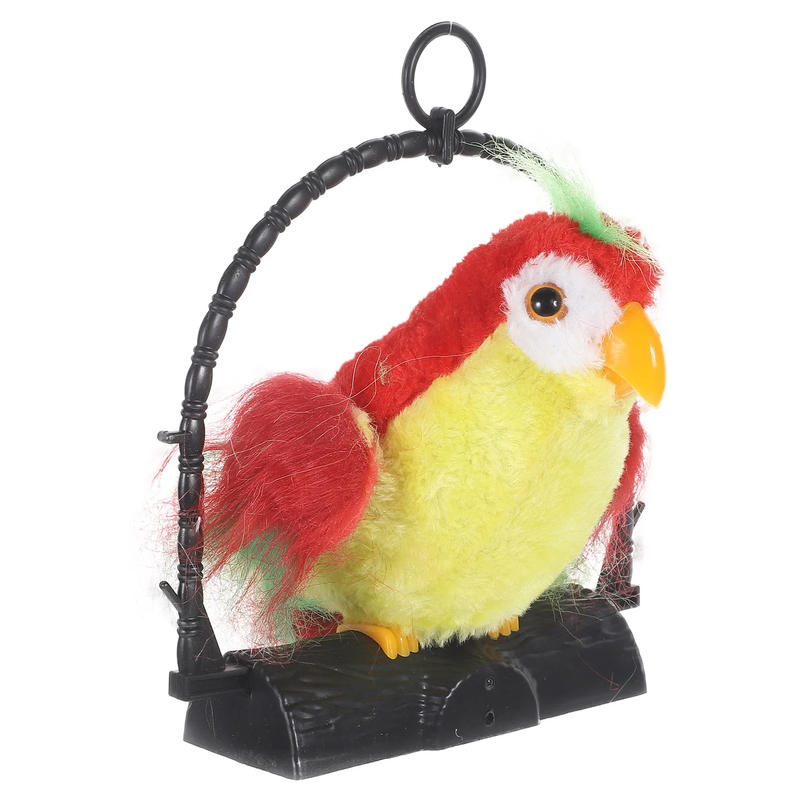 Hanging Parrot Kids Educational Toy Decoration Talking Plush Figure Toys Early Learning Hamster