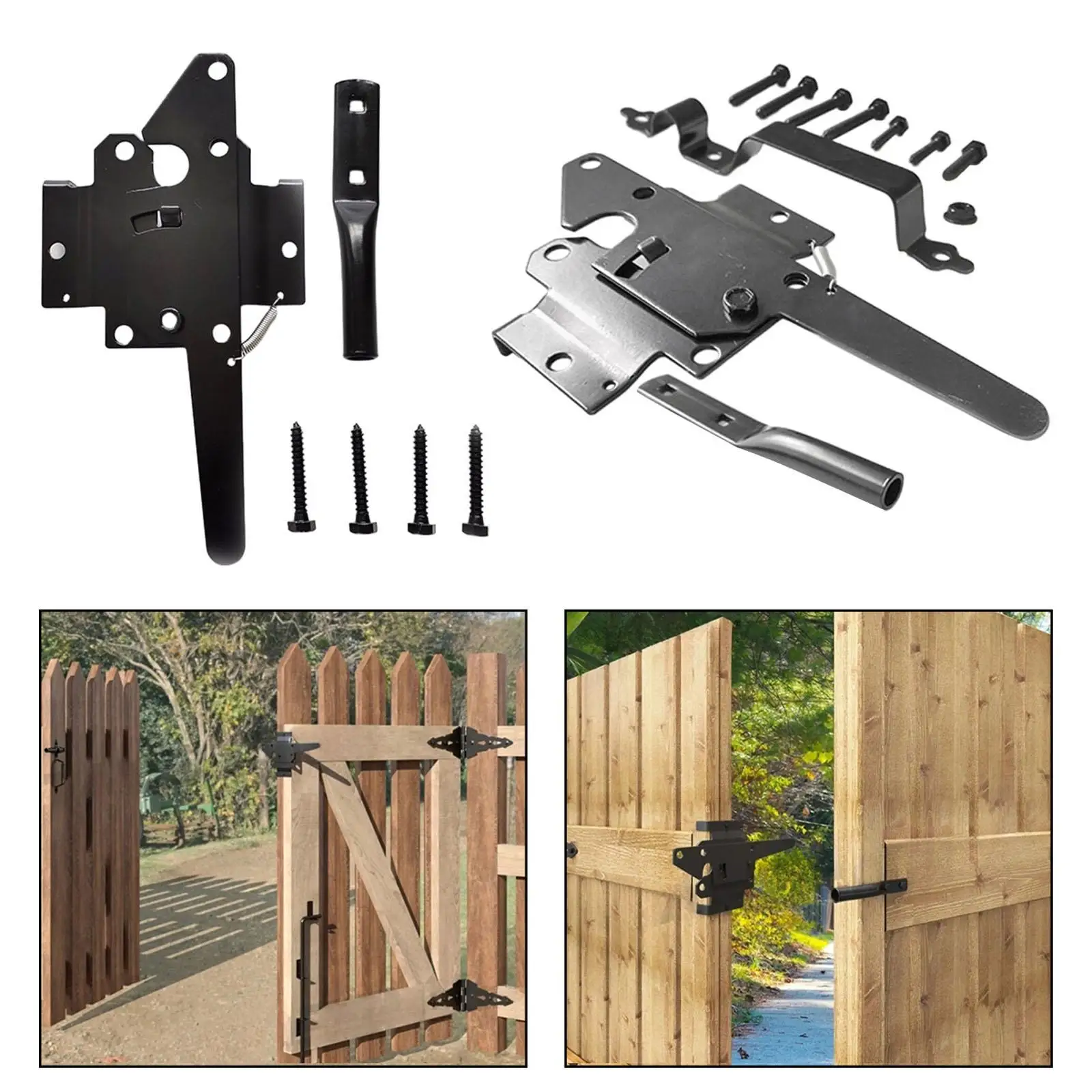 

Петля для садового забора, многофункциональная петля для забора, защелка для ворот, наружный деревянный забор