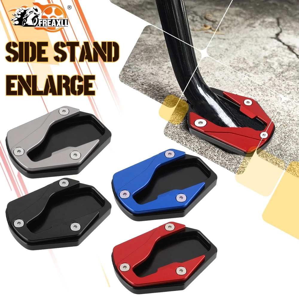 

Motorcycle For Honda FOR FORZA350 NSS350 FORZA 350 350 CNC Kickstand Side Stand Extension Enlarger Pad Side auxiliary Bracket