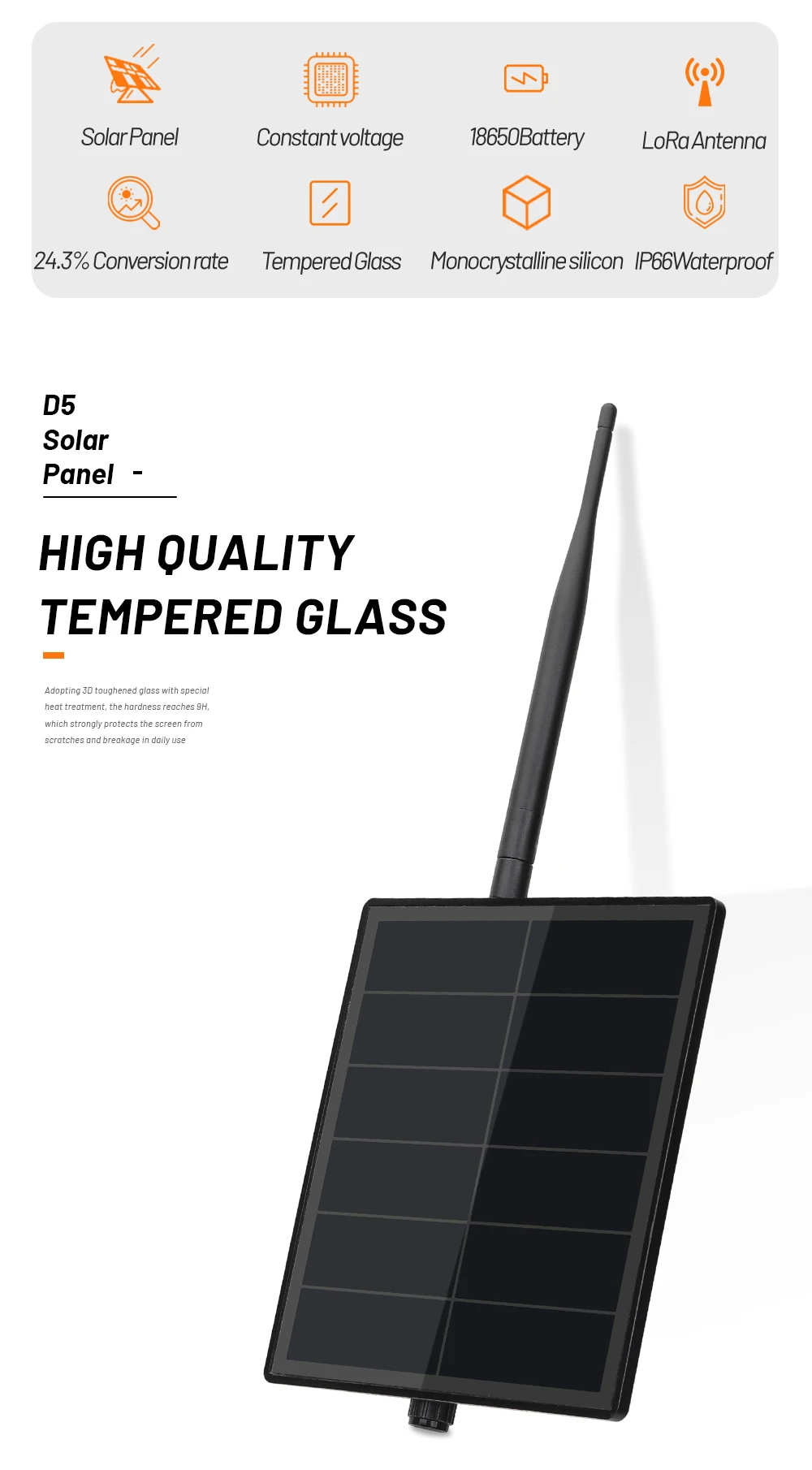 D5L Meshtasic Solarbetriebenes Heltec LoRa 32V4 ESP32 mit GPS-LoRa-Modul WiFi Bluetooth Low Power Solar Mesh-Netzwerk – Detail 5