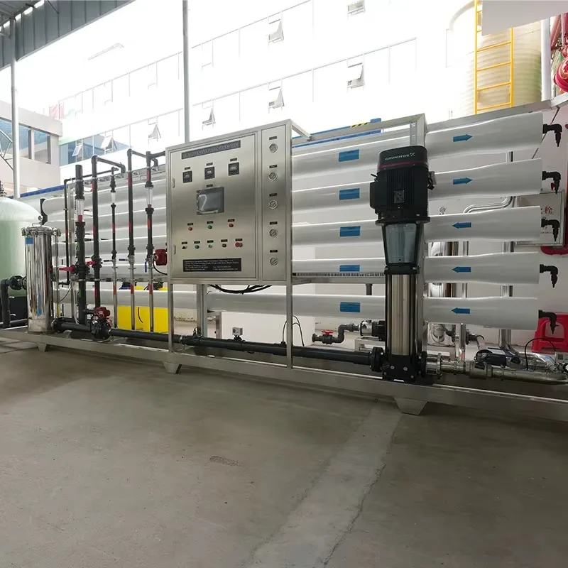 Custom Double-Stage RO Water Purification System Industrial Grade Water Treatment Equipment for Factory Use