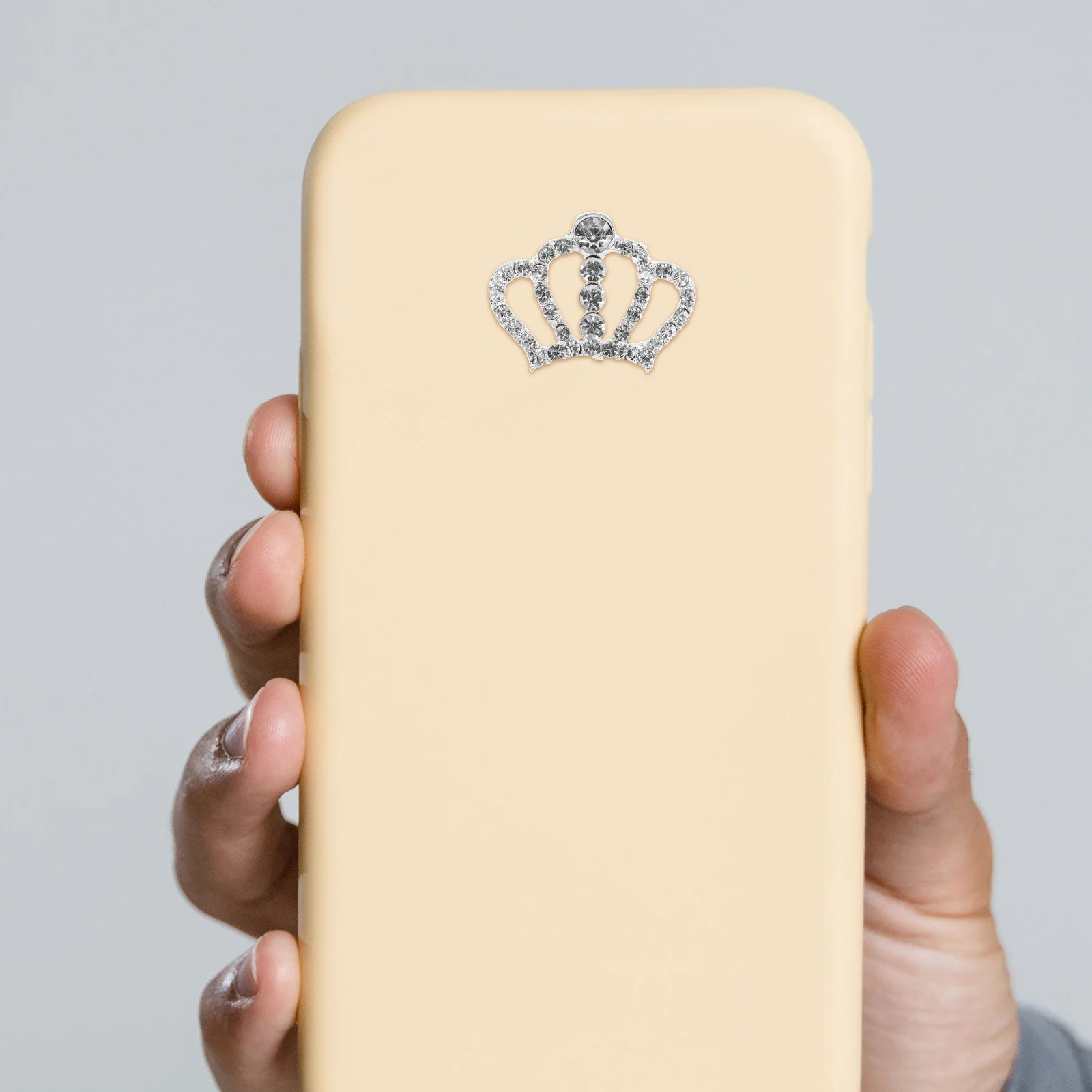 

10Pcs Crystal Diamante Crown Rhinestones Beautiful Garment Bags Headband Crown Shape Rhinestone Rhinestone Embellishments