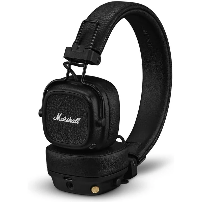 Marshall Major V 5 Wireless Bluetooth Headphone with Mic Foldable Pop Rock Retro Headset Support Marshall Bluetooth App