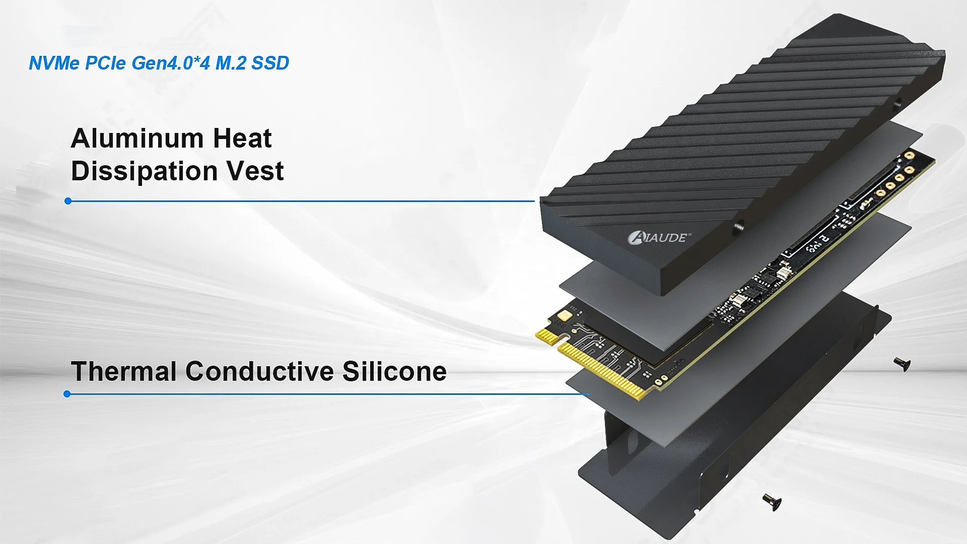 

2025 hot sale Nvme M.2 Ssd 1tb Ssd Drive 2TB NVMe Internal Gaming SSD Solid State Drive with Heatsink