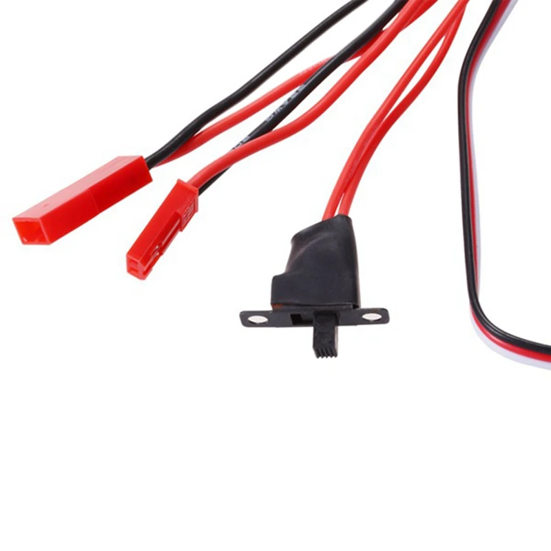 Controlador de velocidade eletrônico para carro RC, escovado mini ESC, tanque proto, regulador superior, controlador de barco, 30A