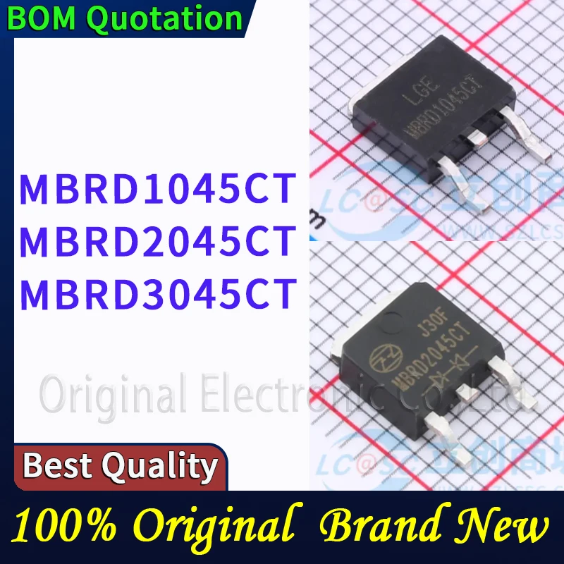 

5pcs/lot MBRD1045CT MBRD2045CT MBRD3045CT In stock Original High quality