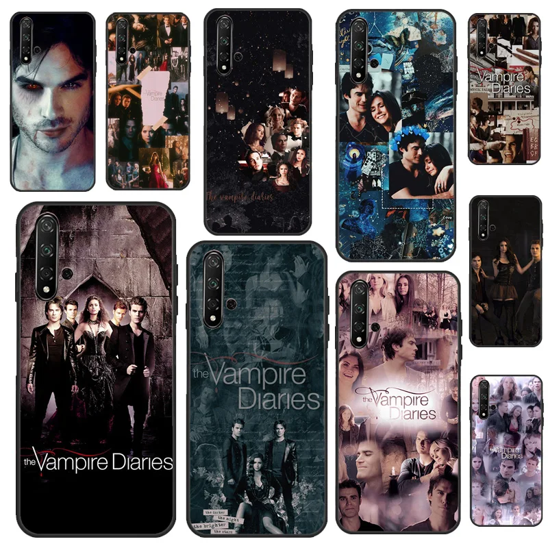 The Vampire Diaries Case For Huawei P30 P20 P40 P60 Pro P Smart Nova 9 5T Honor Magic 5 Lite X8 X9a 50 70 Cover